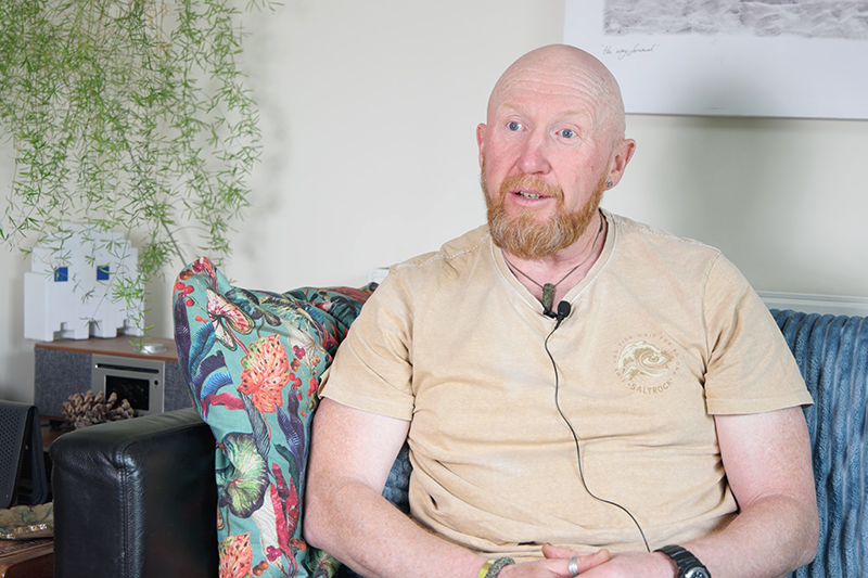 Chris cuts bills with solar and storage